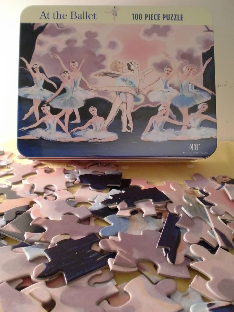 Bertoy ballerines puzzle