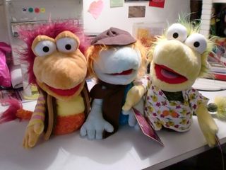 Fraggle marionnettes