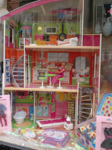 Vitrine barbie