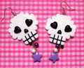 Asp earings skulls