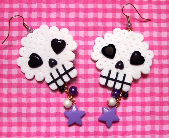 Asp earings skulls