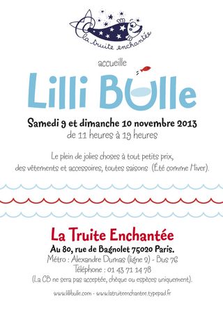 Braderie Lilli Bulle 11-13